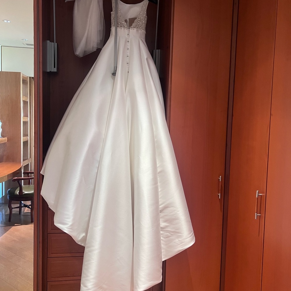 Justin Alexander wedding dress - Picture 3 of 10